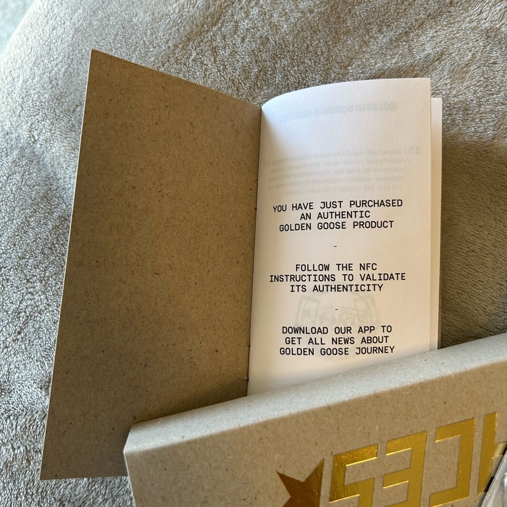 #Golden Goose white sneakers & silver worn once’s woman or men size 37, - Picture 16 of 16